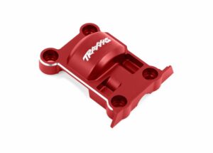 traxxas cover, gear (red anodized 6061 t6 aluminum) trx7787 red