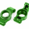 traxxas carriers, stub axle (green anodized 6061 t6 aluminum) (left & right) trx7852 grn