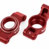 traxxas carriers, stub axle (red anodized 6061 t6 aluminum) (left & right) trx7852 red