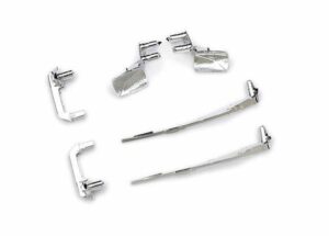 traxxas door handles (left & right)/ mirrors, side (left & right)/ windshield wipers (fits #9811 body) trx9817