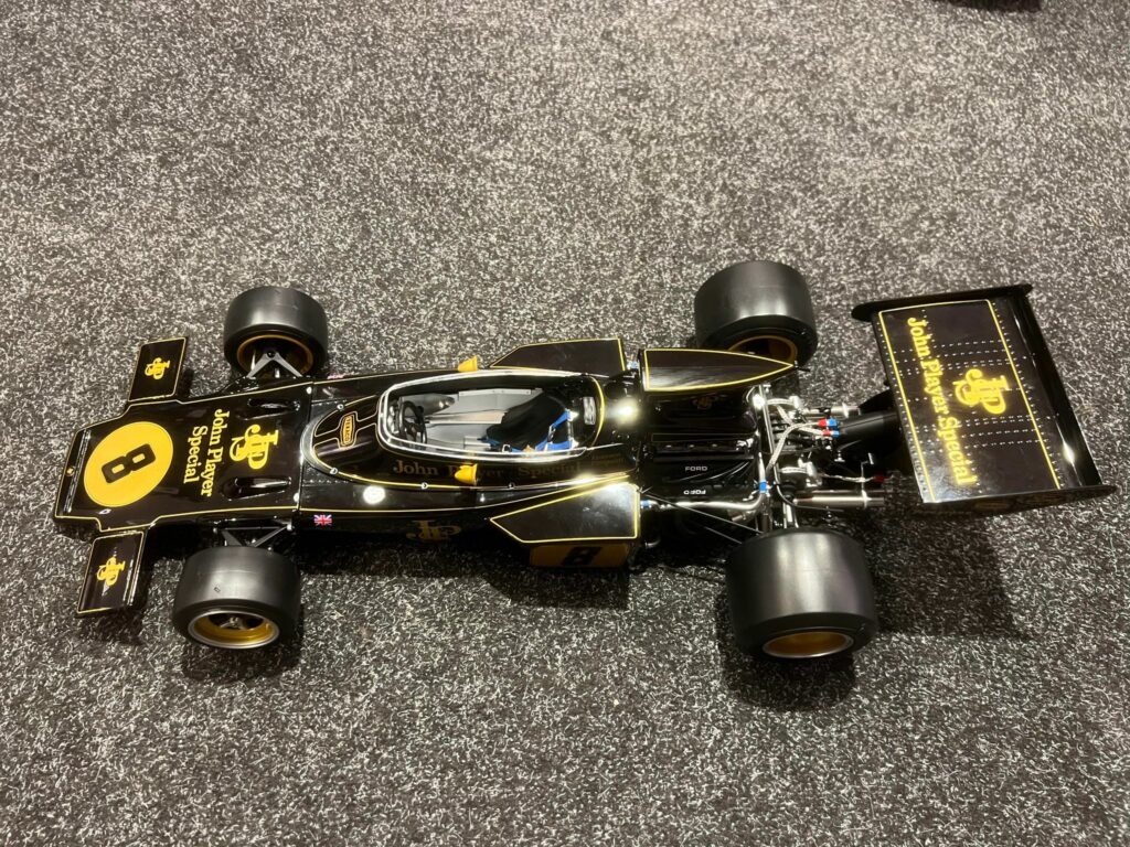 pocher lotus 72d 1972 british gp 1/8 bouwpakket (p