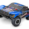 traxxas slash brushless: 1/10 scale 2wd short course racing truck tq 2.4ghz blauw – zonder batterij en lader