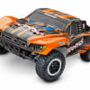 traxxas slash brushless 1/10 scale 2wd short course racing truck tq 2.4ghz oranje – zonder batterij en lader