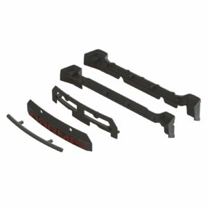 arrma body grille and rear support set ara320742