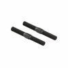 arrma steel turnbuckle m5x50mm (black) (2) ara330802