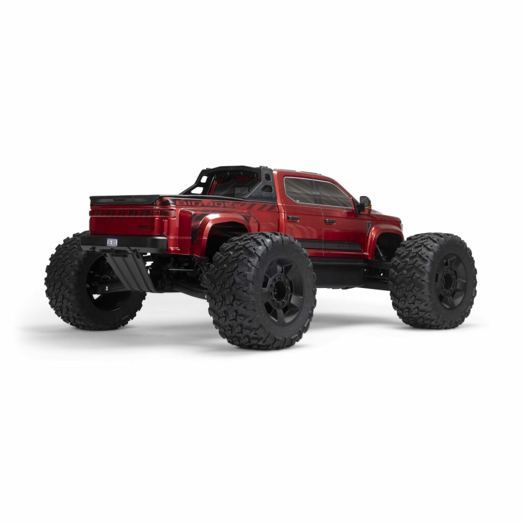 arrma 1/7 big rock 6s 4x4 blx monster truck rtr rood (vanaf maandag 4 december in voorraad)!