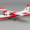 xfly p68 twin 850mm wingspan artf rood