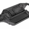 traxxas chassis, charcoal gray (162mm long battery compartment) (fits flat style battery packs) (use only with #7430r front bulkhead & #6726x battery hold down) trx6723x