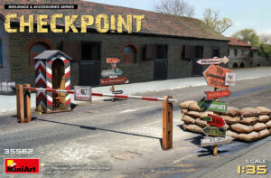 miniart checkpoint 1:35 bouwpakket