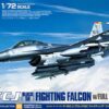 tamiya f 16cj fighting falcon w/ full equipment 1:72 bouwpakket