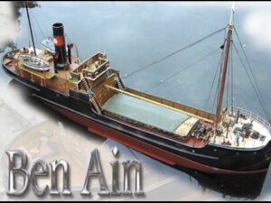mountfleet models ben ain kunststof/houten rc scheepsmodel 1:32