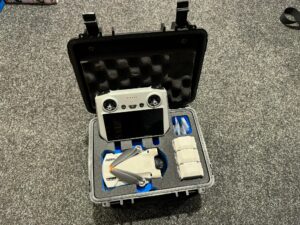 dji mini 3 pro fly more combo met dji rc smart remote controller en luxe koffer in een top staat met 1 jaar garantie!