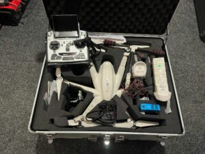 walkera tali h500 compleet met devo f12 zender en mega veel onderdelen geleverd in een koffer (heeft aandacht nodig / werking onbekend)!