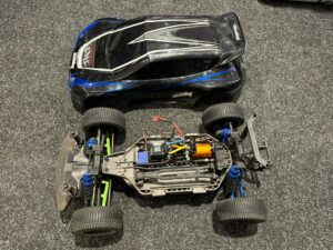 traxxas rally 1/10 4wd brushless onroad truck (zonder zender en ontvanger)!