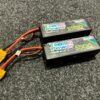 2x toemen power 5500mah 3s lipo batterijen met xt90 stekker (gebruikt maar in orde)!