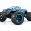 blackzon slyder mt turbo 1/16 4wd 2s brushless monster truck blauw met lipo accu en lader (50km/h)