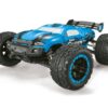 blackzon slyder st turbo 1/16 4wd 2s brushless monster truck blauw met lipo accu en lader (50km/h)