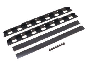 boom racing kudu™ aluminum rock slider / side sill for trc d110 (2) for brx02 brx020093
