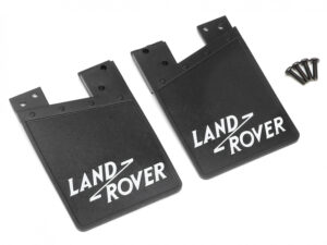 boom racing classic rubber mud flaps for series land rover white for brx02 109 brx02330w