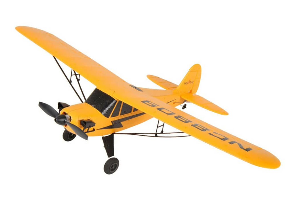 kootai j3 cub 505mm brushed 3 kanaals met gyro epp rtf mode 2