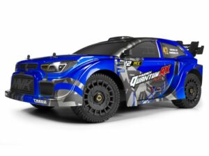 maverick quantumrx rally car body blue