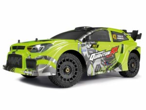 maverick quantumrx rally car body fluoro green
