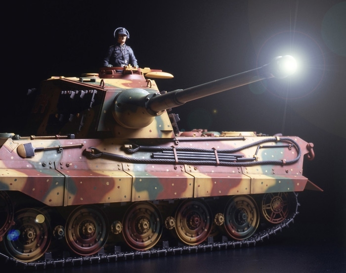 tamiya 1/16 rc tank german king tiger full optie kit