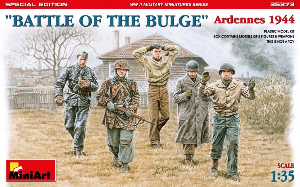 miniart battle of the bulge ardennes 1944 special edition 1:35 bouwpakket