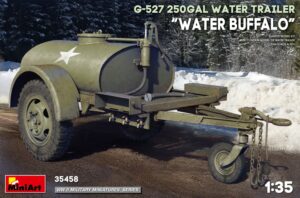 miniart g 527 250gal water trailer water buffalo 1:35 bouwpakket