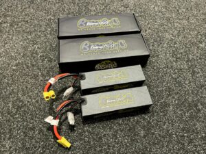 2x gens ace bashing series 8000mah 11.1v 100c 3s1p lipo batterij – ec5 stekker echt als nieuw!