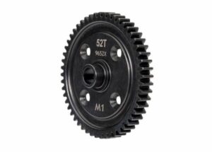 traxxas spur gear, 52 tooth, machined steel (1.0 metric pitch) trx9652x