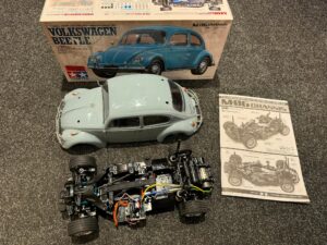 tamiya volkswagen beetle m 06 chassis (motor, regelaar, servo)!