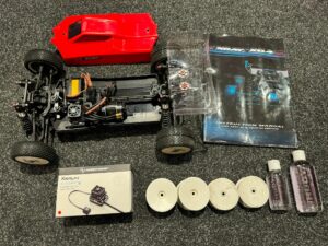 xray xb4 22 edition wedstrijd buggy + hobbywing xerun xr10 pro 160a + motor xerun 5.5t + servo savöx 1258tg
