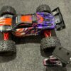 traxxas e revo 2 brushless monster truck rtr tsm 2.4ghz in een prima staat met verschillende tuning onderdelen!