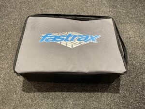 fastrax transport tas ideaal voor 1/10 en 1/8 rc modellen – 56x18x36cm zo goed als nieuw!