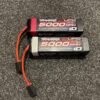 2x traxxas 5000mah 14.8v 4 cell 25c lipo battery – trx2889x gebruikt maar in orde!