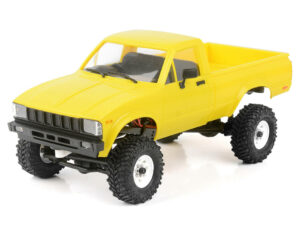 rc4wd 1/24 trail finder 2 rtr with mojave ii hard body set geel