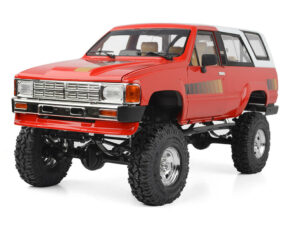 rc4wd trail finder 2 rtr with 1985 toyota 4 runner hard body set red