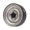 boom miscellaneous slr™ 1.9" land rover® steel narrow (21mm) beadlock wheel w/ scale cap, scale hardware & alum hub (2) brw780946