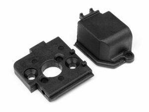 maverick rc motor mount and gear cover 1pc (all ion) mv28010