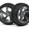 maverick rc 1/18 buggy wheel & tyre assembly (ion xb) mv28052