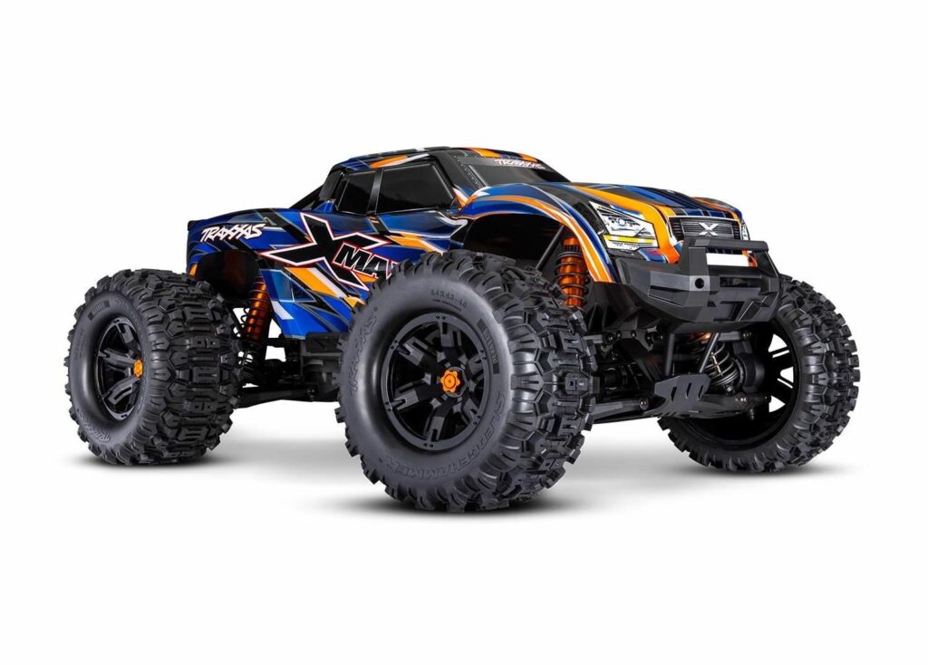 traxxas x maxx 4wd 8s belted monster truck rtr oranje