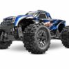 traxxas stampede 4x4 vxl hd monster truck rtr tsm 2.4ghz blauw (versie 2024) – zonder batterij en lader