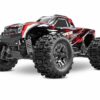 traxxas stampede 4x4 vxl hd monster truck rtr tsm 2.4ghz rood (versie 2024) – zonder batterij en lader