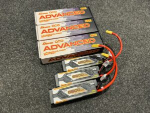 3x gens ace advanced 6500mah 11.4v 100c 3s1p hardcase 60 lipo batterij met ec 5 stekker echt als nieuw met garantie!