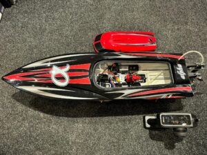 joysway alpha brushless racing boot rtr rood echt als nieuw met 1 jaar garantie!