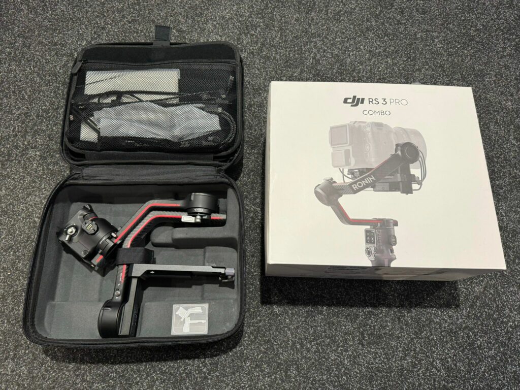 dji rs 3 pro combo echt als nieuw met 1 jaar garantie!