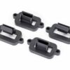traxxas latch, body mount (4) (for clipless body mounting) (attaches to #10211 body) trx10218