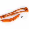traxxas chassis brace, front, 6061 t6 aluminum (orange anodized/ 2.5x6mm ccs (with threadlock) (2) trx10221 orng