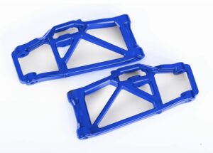 traxxas suspension arms, lower, blue (left and right, front or rear) (2) trx10230 blue